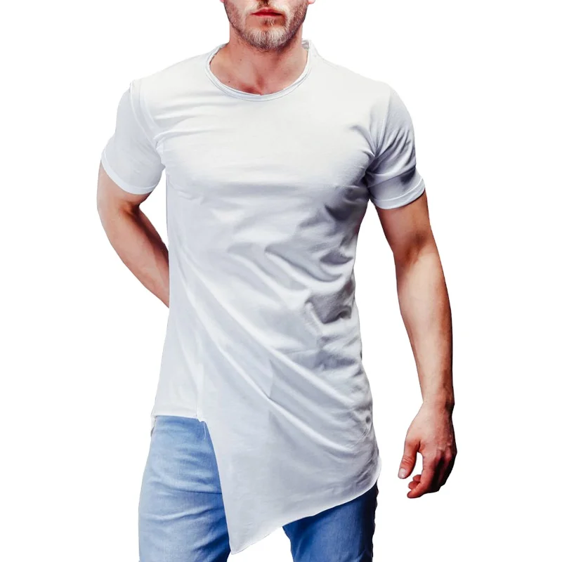 

bamboo material tshirt men custom fashion men tshirt manufacturer, Customizable