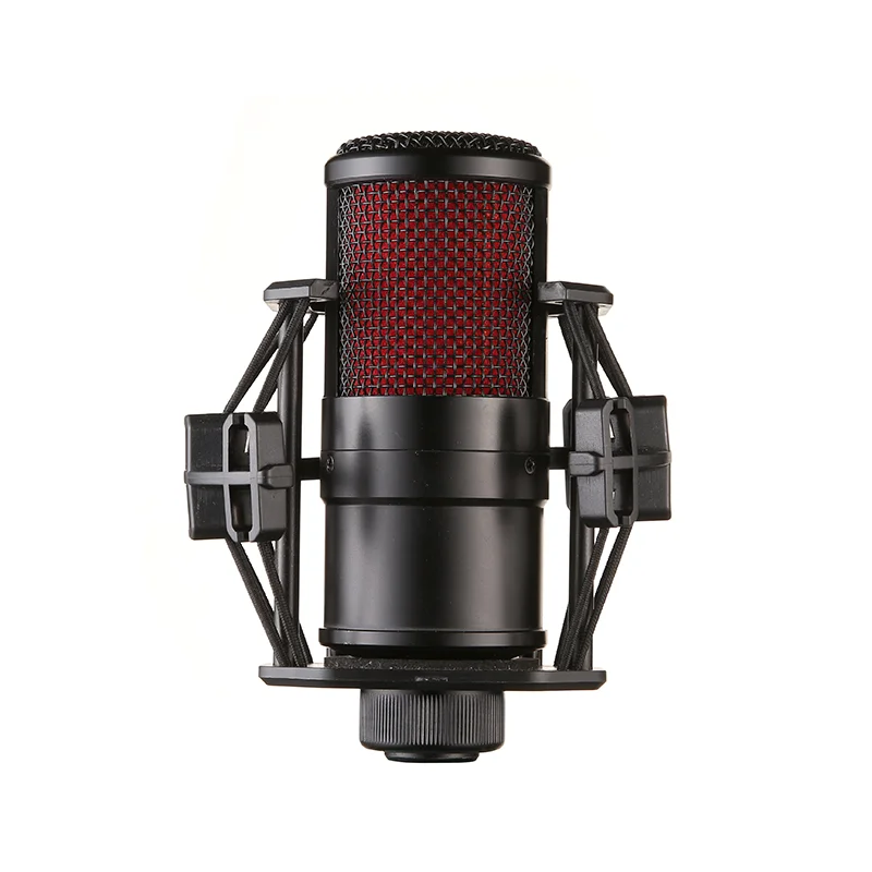 

Wholesale Cardioid/Omnidirectional/Bidirectional Large shock Condenser Microphone Singer Vocals Podcaster Braodcasting Singing