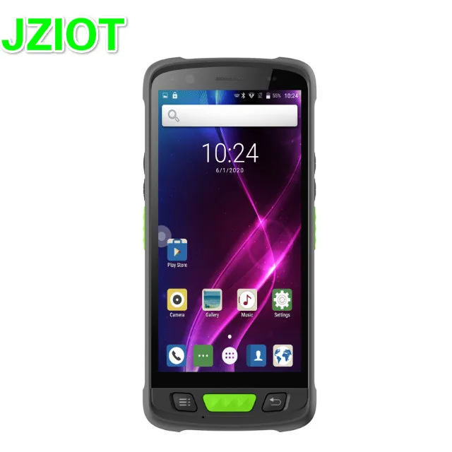 

JZIOT manufacturer PDAs OEM Qcta-Core 2.0G 5.5 Inch Touch All in one PDA Industrial handheld pda 1D 2D barcode scanner