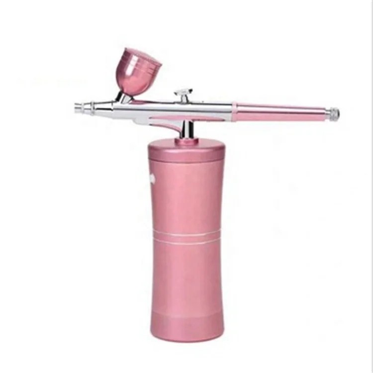 

Oxygen Water Jet Mini Cordless Nano Spray Gun Facial Makeup Manual Facial Spray Gun Machine Handheld Airbrush Gun