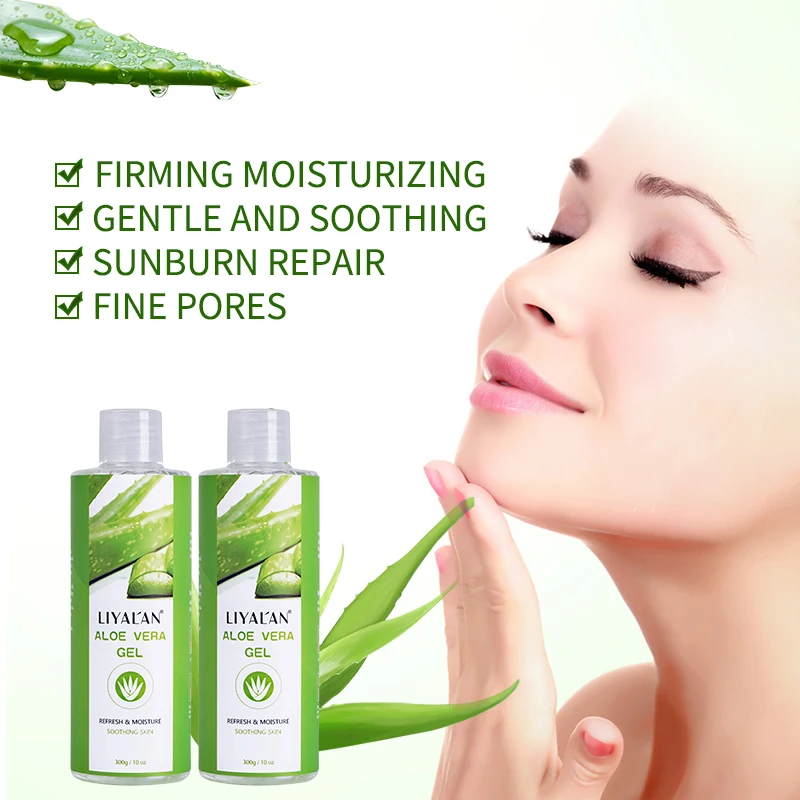 Zegenen Gelijkmatig berouw hebben LIYALAN OEM Wholesale bulk 100% pure natural organic skin care forever soothing  aloe vera gel for face - Online Shopping