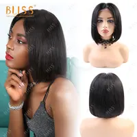 

Bliss Short Bob 4x4 Lace Closure Wig Virgin Cuticle Aligned Wig Human Hair Brazilian Bobs