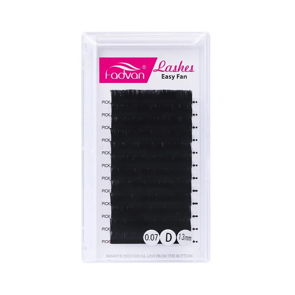 

FADVAN Professional Eyelash Extensions Supply Imported Materials Easy Fan Lashes Self Grafting Easy Fanning Eyelash Extensions