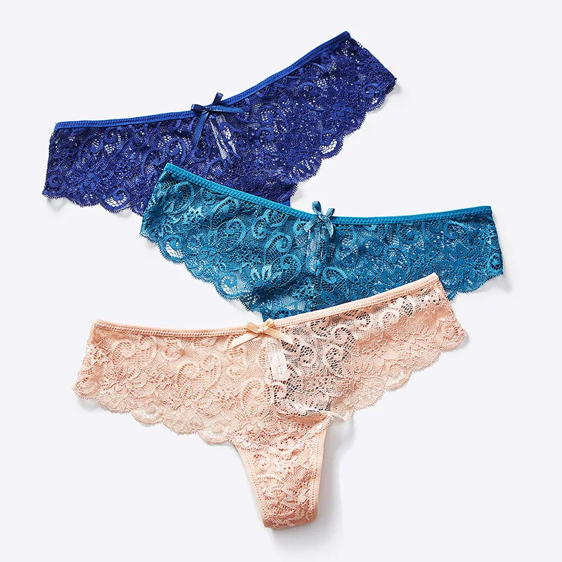 

NK023 Ladies Sexy Satin Ice Silk Underwear Women Sexy briefs Seamless Lace Panties women's panties woman underwear