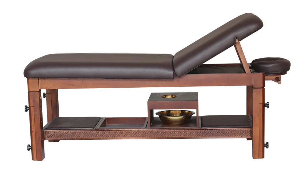 Dty Beauty Salon Furniture Spa Set King Size Wood Relaxing Facial Bed