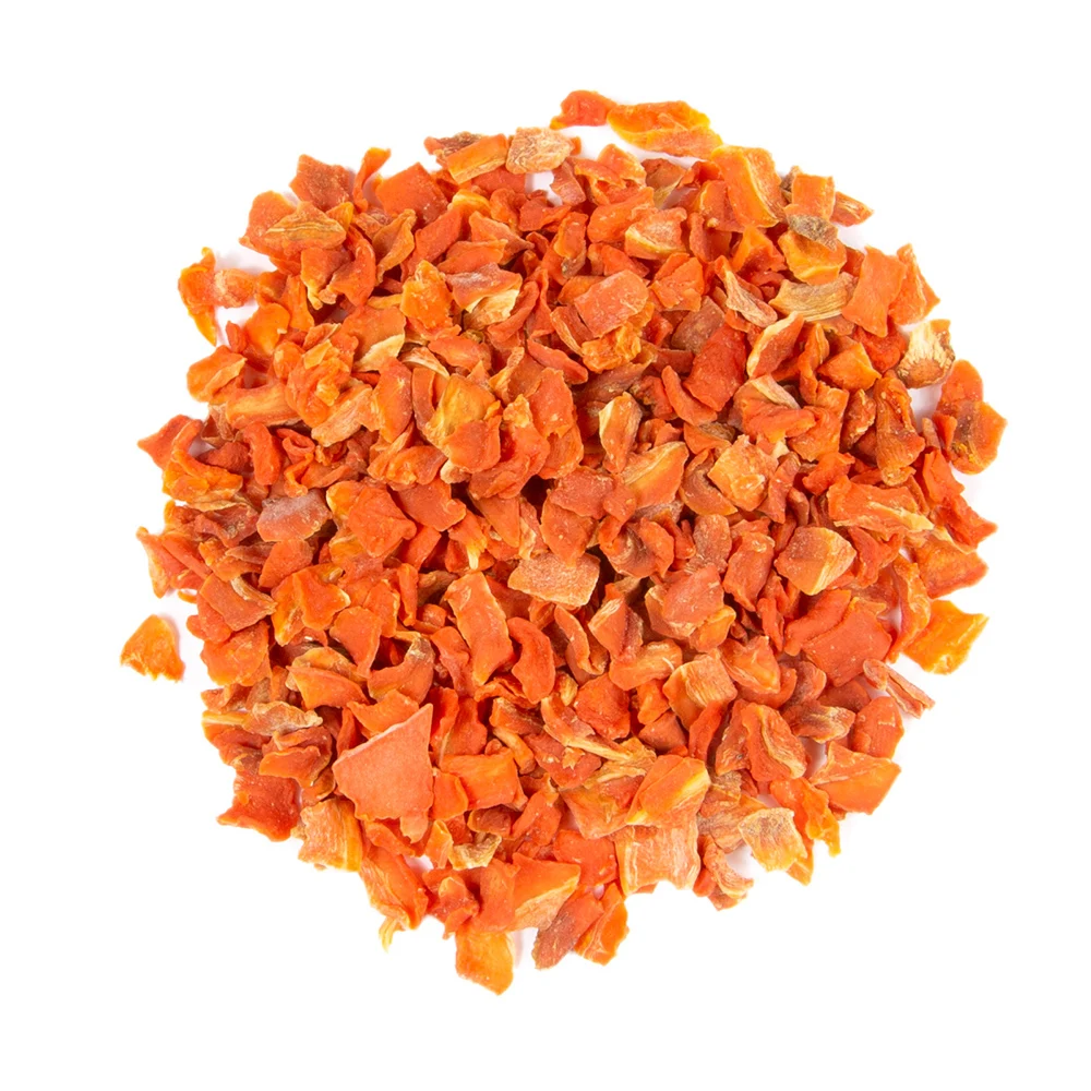 

High Quality Dehydrated Carrots Shredded Dried Carrots Minced Granules, Orange