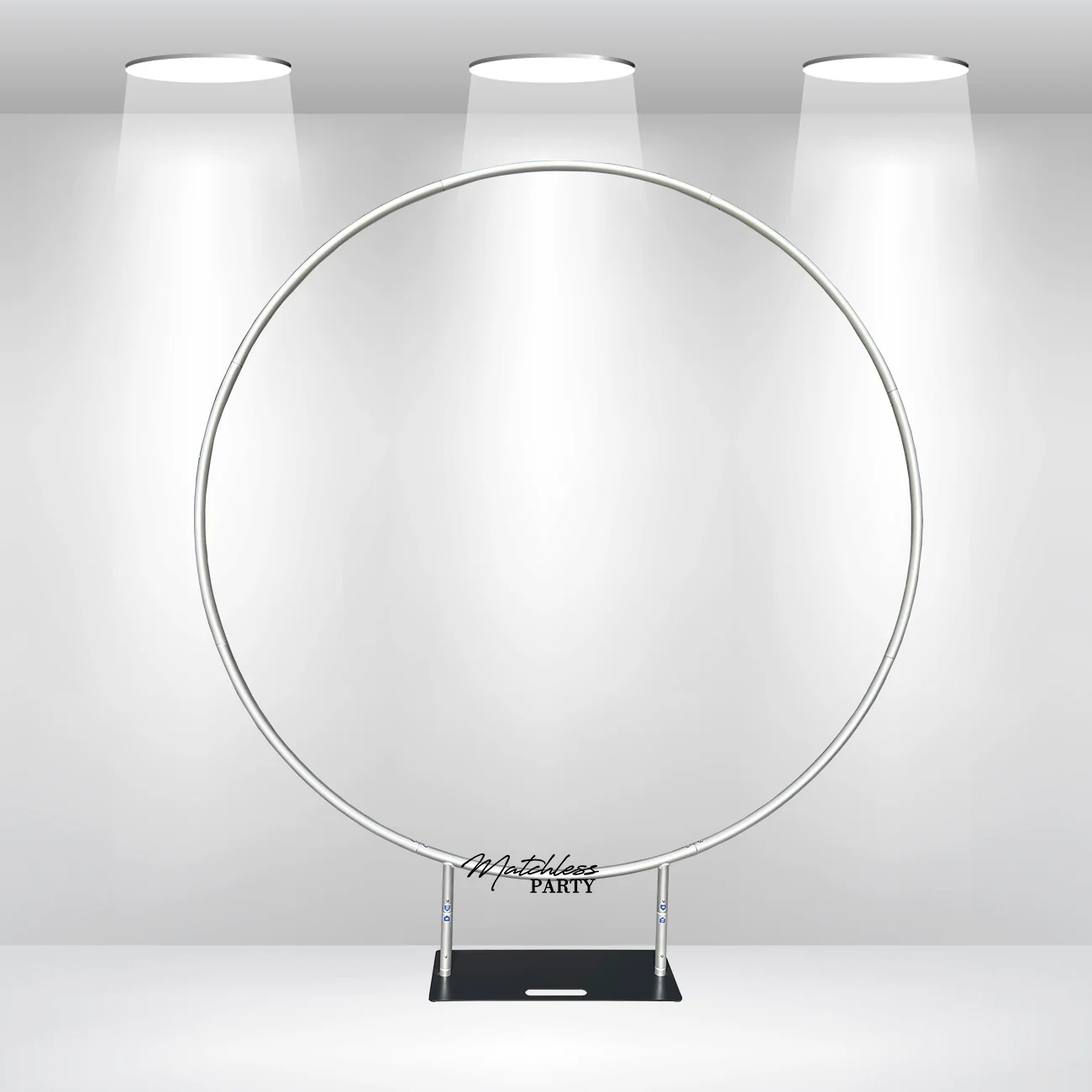 5ft 6ft 6.5ft Birthday Wedding Party Decoration Aluminum Alloy Tube Material Circle Round Backdrop Stand