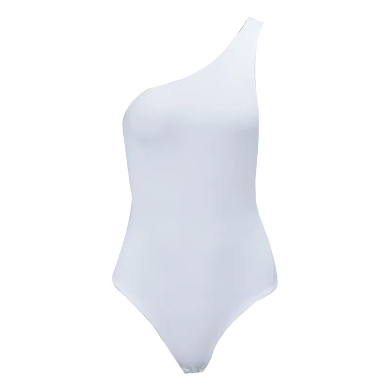 

2021 new arrival rompers bodysuits solid color breathable one-piece women jumpsuit