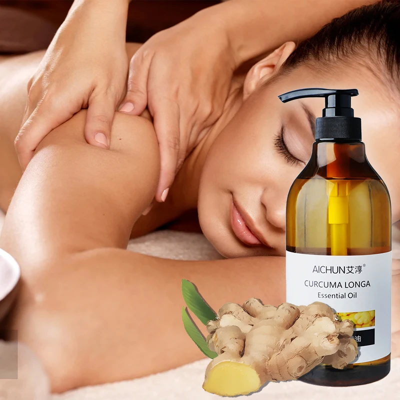 

Free Sample Manufacturer 750ml Spa Moisturizer Natural Multi-Use Body Massage Oil Ginger Camellia Oil