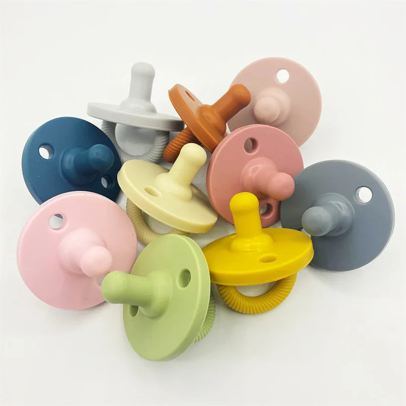 

Hot Sale Food Grade Silicone Pacifier Baby Pacifier Silicone