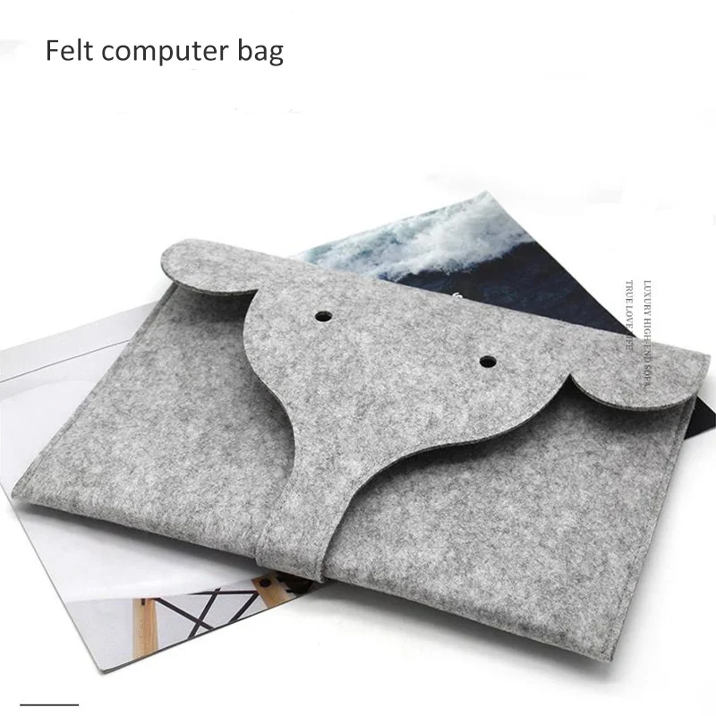 colorful colors felts sleeve laptop