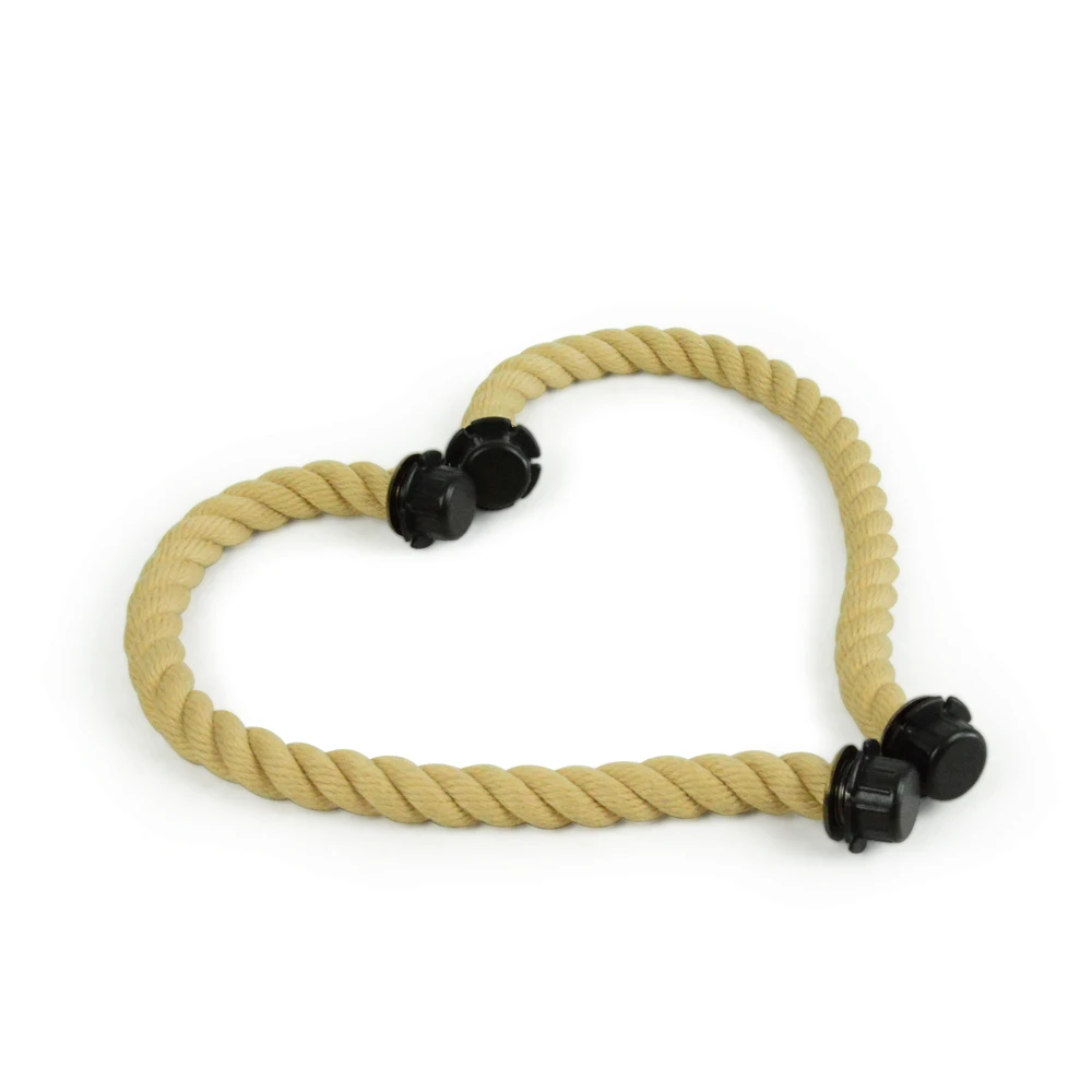 

New 1 pair Short 40cm Black Beige Natural Hemp Rope Handle for Classic Mini O bag Obag Women Handbag EVA Bag