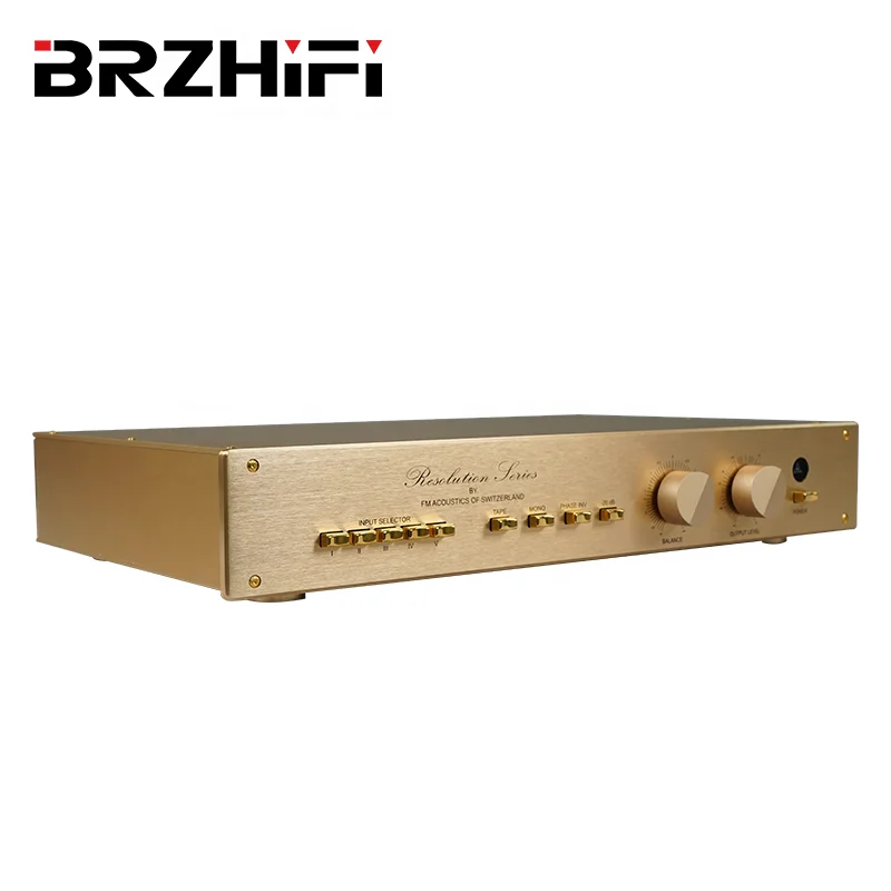

BRZHIFI hot selling AUDIO clone switzerland FM255 HI- END HiFI preamplifier FM Stereo preamp