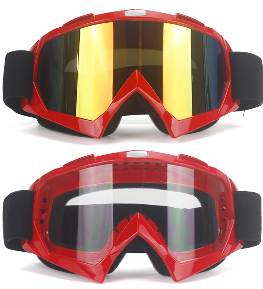 

Outdoor Ski Goggles Flexible Cross Helmet Anti Fog UV400 Motocross Sports Eyewear ATV Tactical Glasses Custom Snowboard Goggles, Customized color