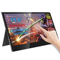 

Sibolan 15.6 inch computer lcd gaming 4K UHD touch screen usb C portable monitor 100% RGB for phone laptop PC PS4 mac