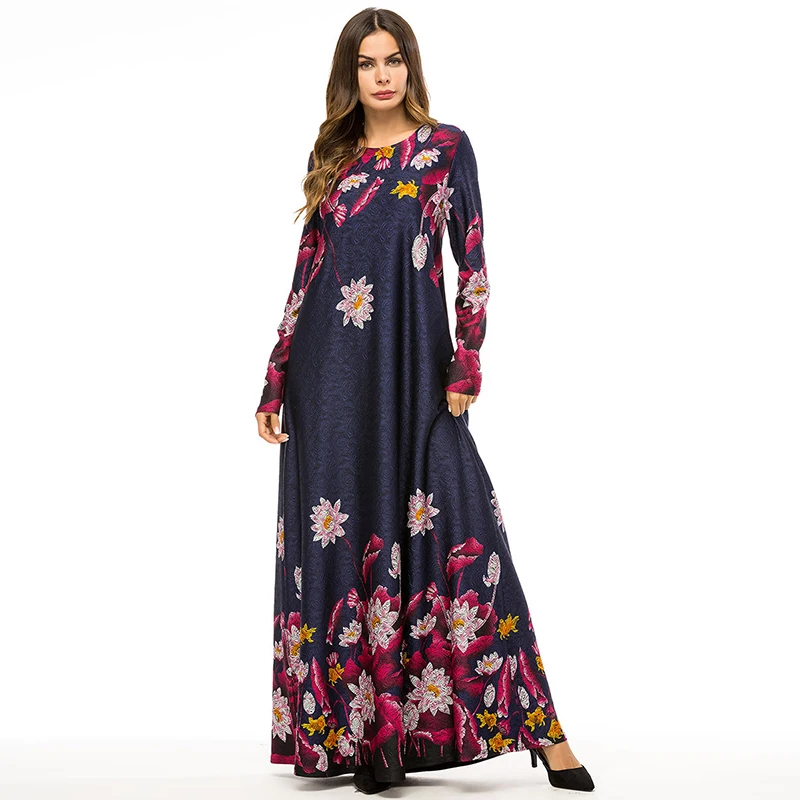 2019 Kyle and Jane Black modest maxi dress for muslim women jubah abaya dubai online saudi abaya wholesale