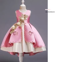 

2019 princess birthday children kids baby party tube dresses for girls