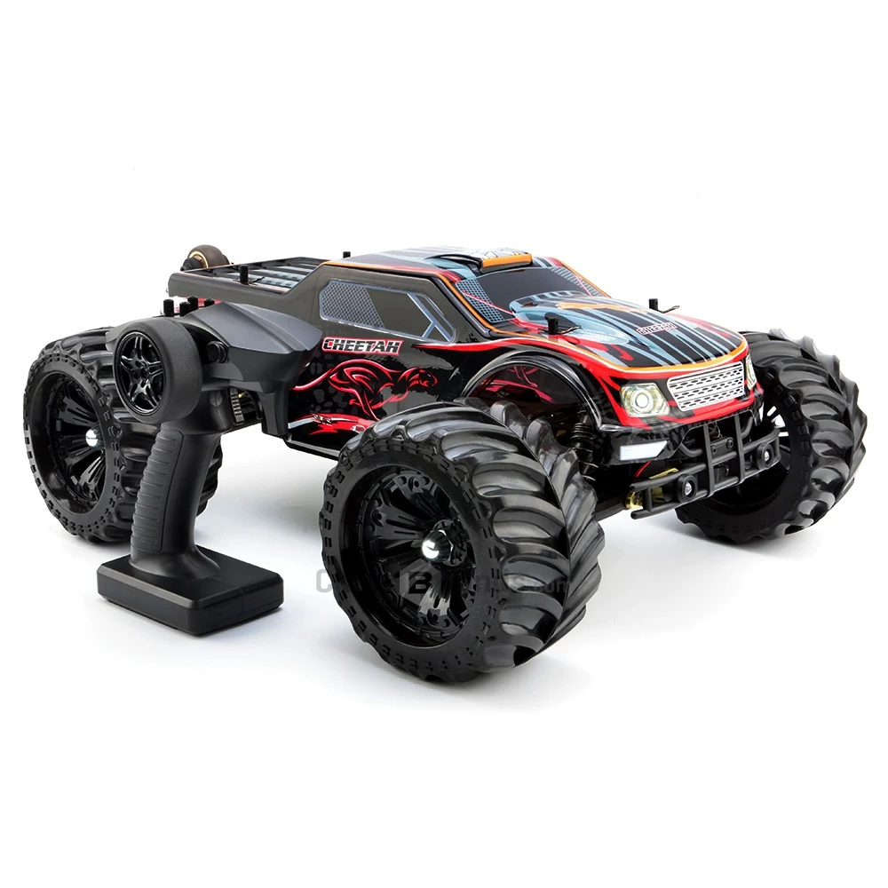 

New arrival JLB 2.4G Cheetah 4WD 1/10 80km/h RC Brushless Racing Car RTR High Speed Car Monster Truck Off-Road Vehicle, Black