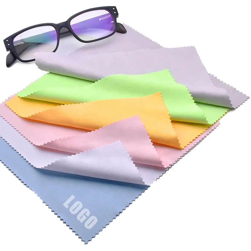 

Custom Logo Print Best Glasses panos microfibra Microfibre Eyeglass Cleaning Cloths Microfiber Cloth For Laptop Screen Jewelry, Gray, black, green, blue, pink, yellow (or the color you inquiry)