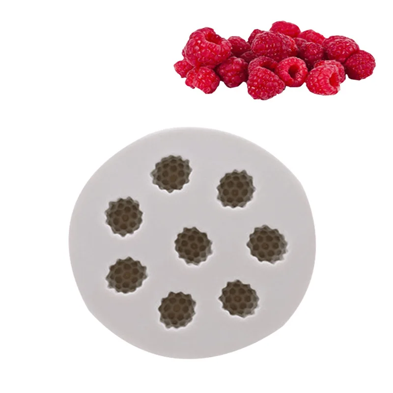 

Mulberry Blueberry Three-dimensional Fondant Cake Silicone Mold Baking Fruit Series Chocolate Fondant Shape Making Craft Mold