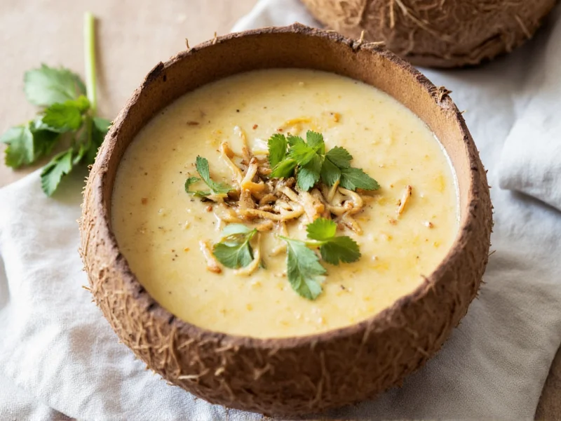 Authentic Thai Coconut Soup Recipe in 30 Minutes