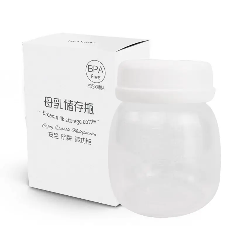 

PP material eco friendly China vintage reusable breast milk storage bottle for sale, White
