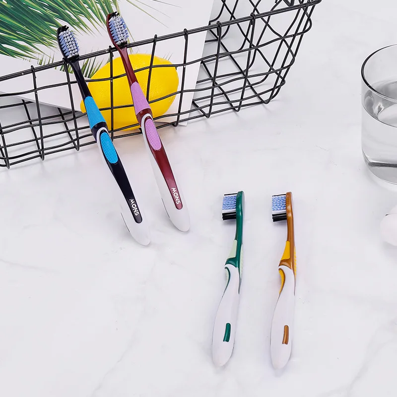 

1pcs soft fur travel toothbrush Adult neutral toothbrush