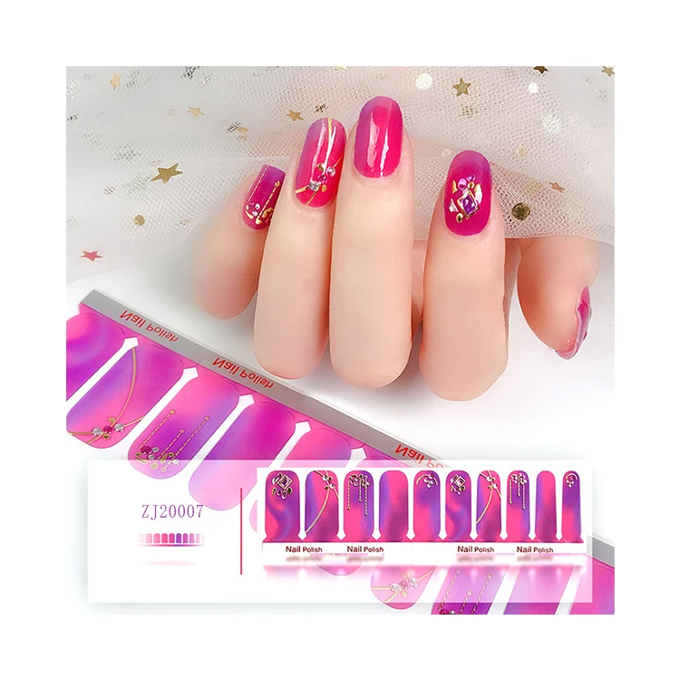 

Nail Wrap Patch Self Adhesive Nail Art Stickers, Colorful