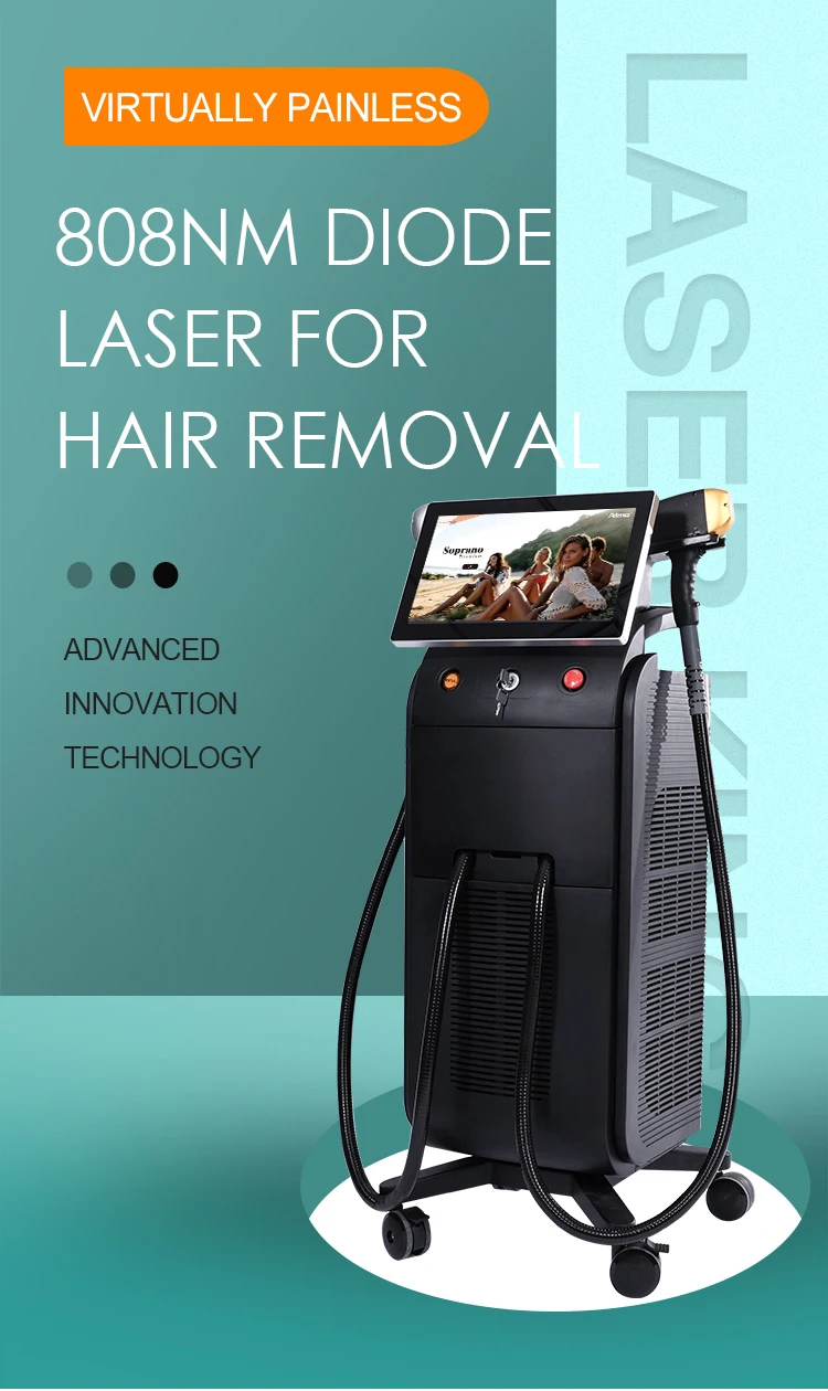 Laser hair removal machine