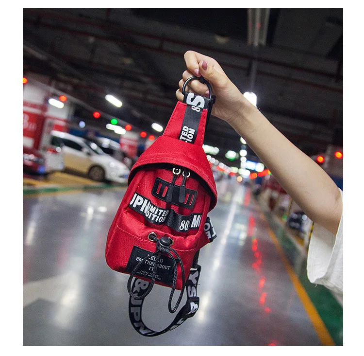 

bolsos de mujer 2021 nylon fabric crossbody message bag ladies fashionable chest bag mini backpack hand bags, As pictures or customized