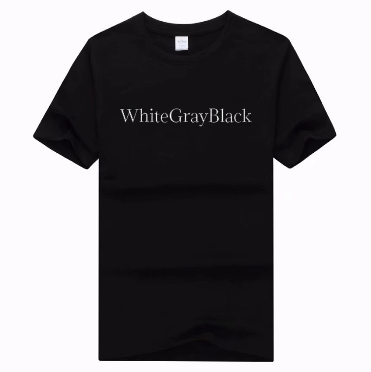

Supporting FREE SAMPLE 180g 100% cotton black men's plus t shirts free samples