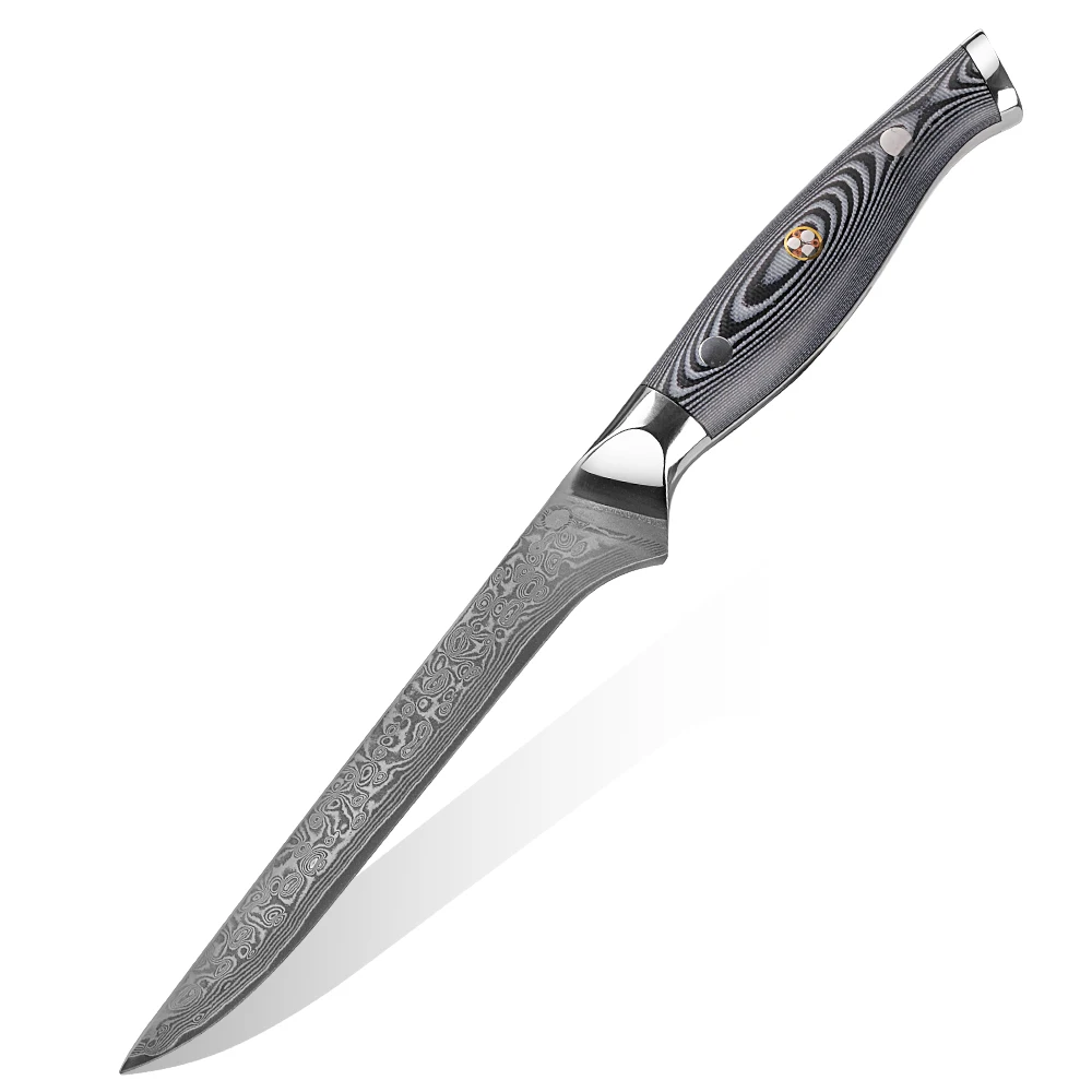 

Japanese damascus 67 layers steel 5.5'' G10 handle boning knife