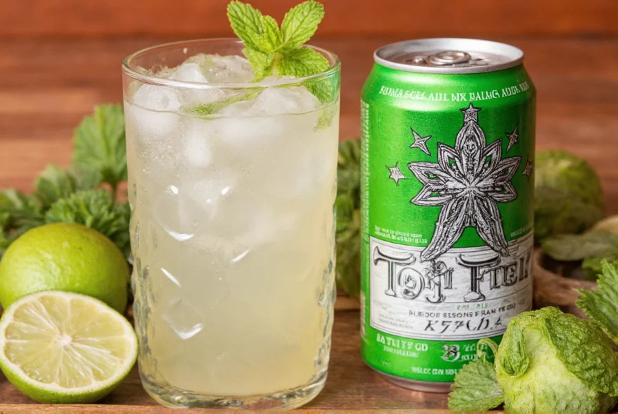 Tom Tucker Mint Ginger Ale: Craft Ginger Soda with Mint Refreshment