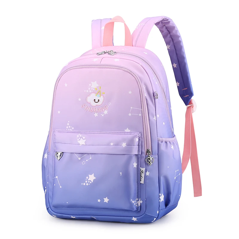 

Hot sale wholesale nylon backpack material lightweight ladies travel backpack school bag, As color show or customized color