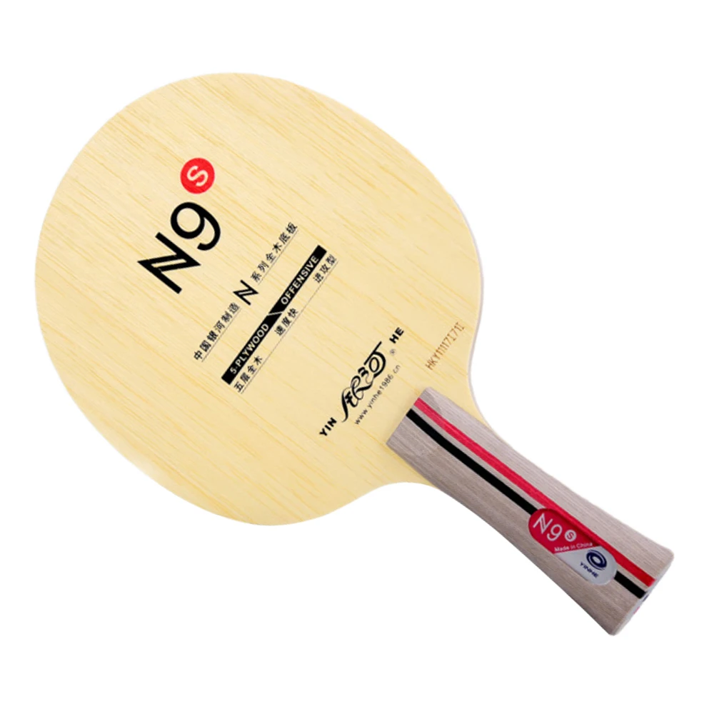 

Yinhe N9s hot sale pure wood table tennis primary bat crisp hitting table tennis blade
