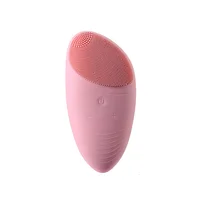 

Deep Cleaning Silicone Sonic Face Brushes Deep Exfoliating Removing Blackhead Electric Waterproof Facial Cleansing Brush