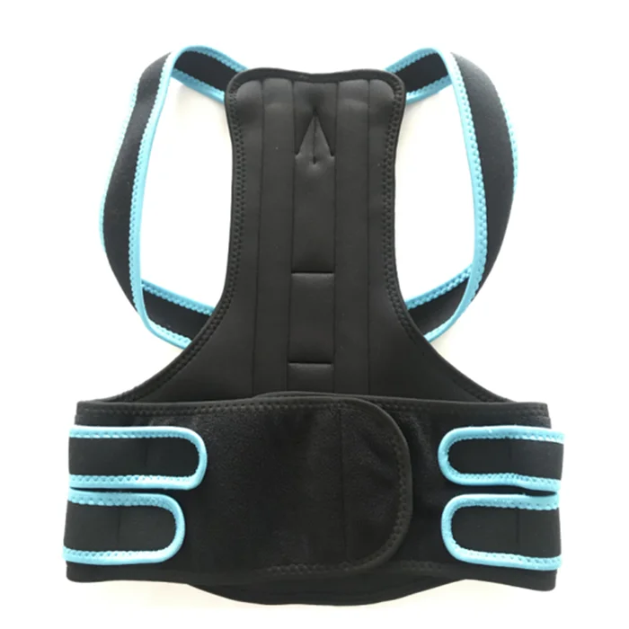 

Hot Selling Adjustable Children Back Brace Comfortable Back Posture Corrector, Black or customized