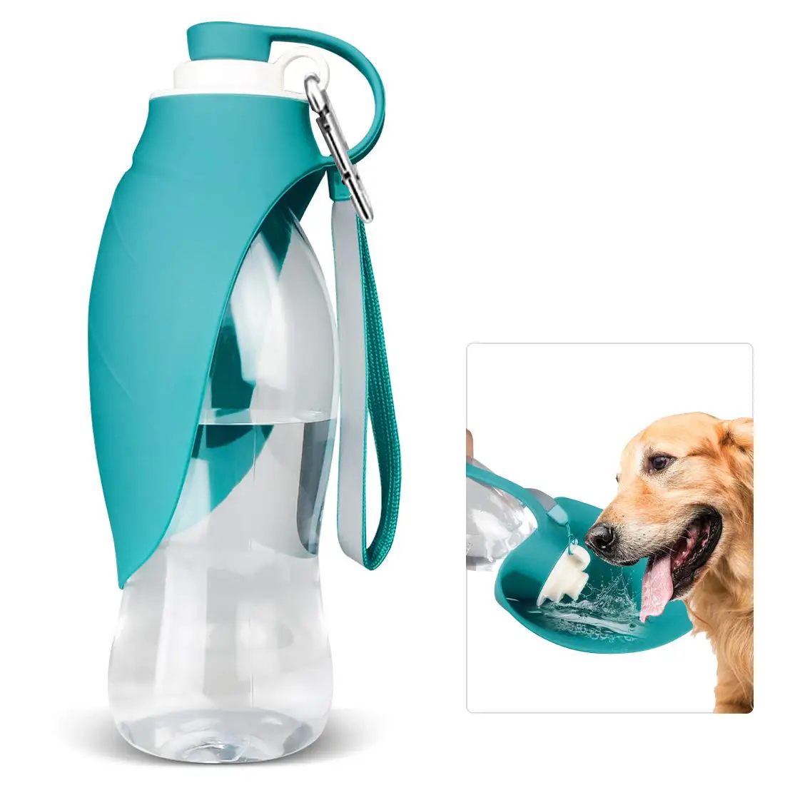 

Dog Water Bottle for Walking Pet Water Dispenser Feeder Container portable Drinking Cup Bowl Outdoor Hiking Travel for Puppy Cat