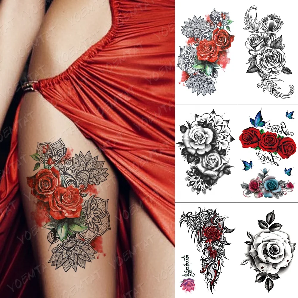 

OEM Designed Party Waterproof Arm Tattoos for Men, Cmyk