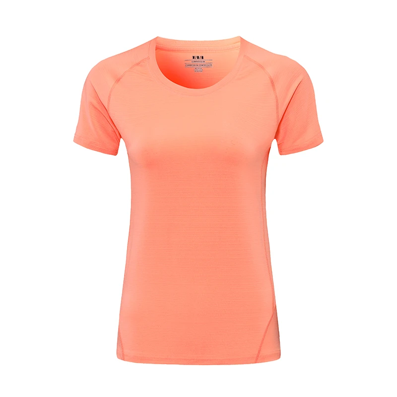 

Women's Sports wear Running Gym Quick Drying breathable T-Shirt Marathon short sleeves Tees