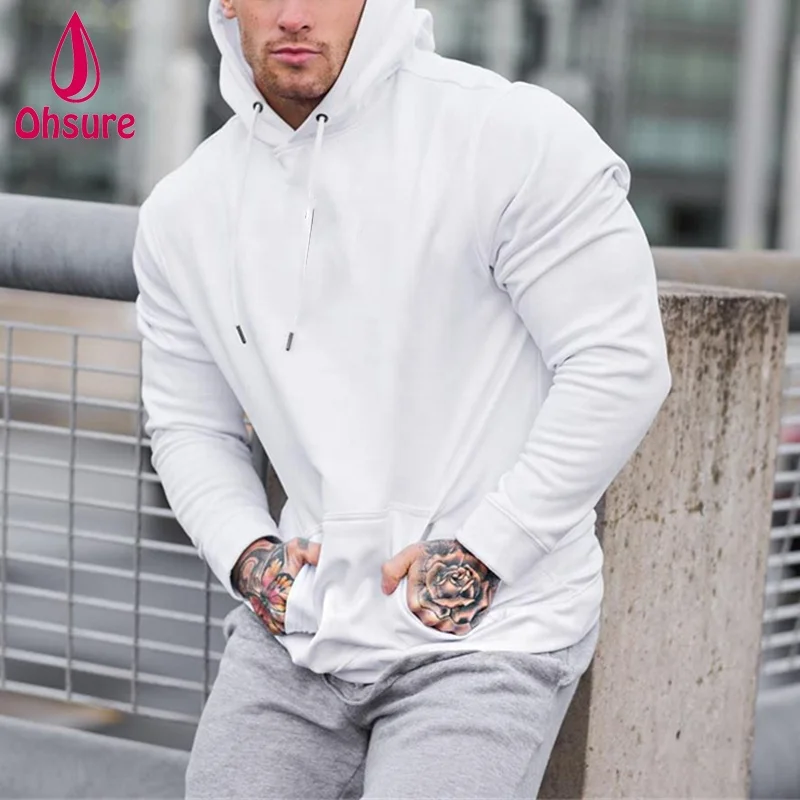 

men fashion workout white fitness custom xxxxl jumper men hoodies