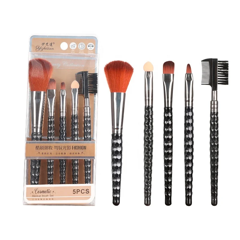 

5 Sets of Make-up Brush Complete Set of Make-up Powder Eye Brush Make-up Tools