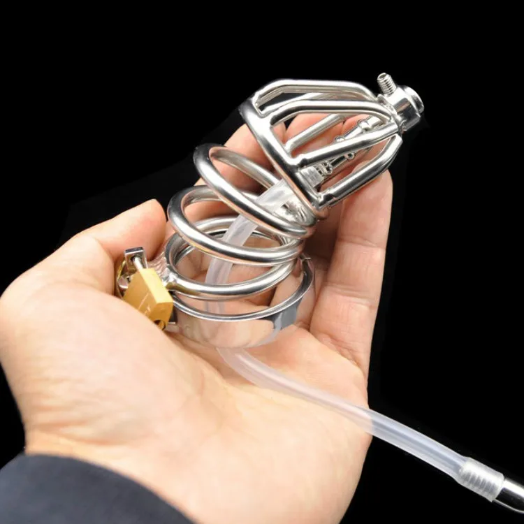 stainless steel male chastity device penis cage co