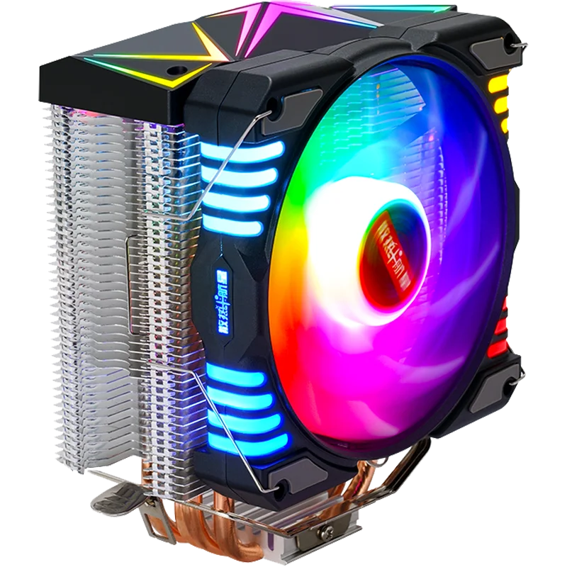

New Gaming PC Fans CPU Cooler Computer RGB Fan 120mm Cooling Motherboard Sync Custom Logo For Wholesale Retailer Case Desktop