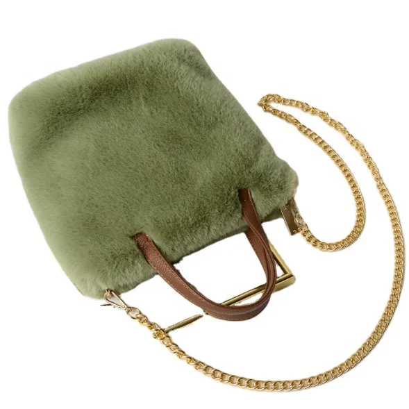 

Fashion Winter Women Casual Crossbody Bag Shoulder Totes Ladies Retro Plush Hand Bag