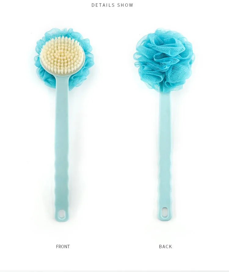 

Bath Brush Soft Shower Wash Bath Sponge Scrubber Body Flower Soft hair Pe mesh EXFOLIATING bath brush