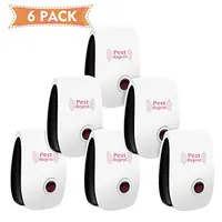 

6 Pack Electronic Pest Repellent Wholesale Pest Reject Control Indoor Ultrasonic Repellent With Blue Light Pest Plug In