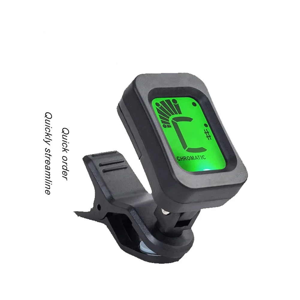 

Hot Sell Good Quality Clip On Guitar Classic Tuner Online Bass And Guitar Tuner, Black