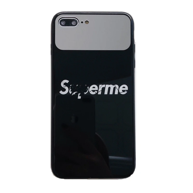

Mirror phone case for iphone X XS XR XS MAX case phone accessories mobile cover, Red black