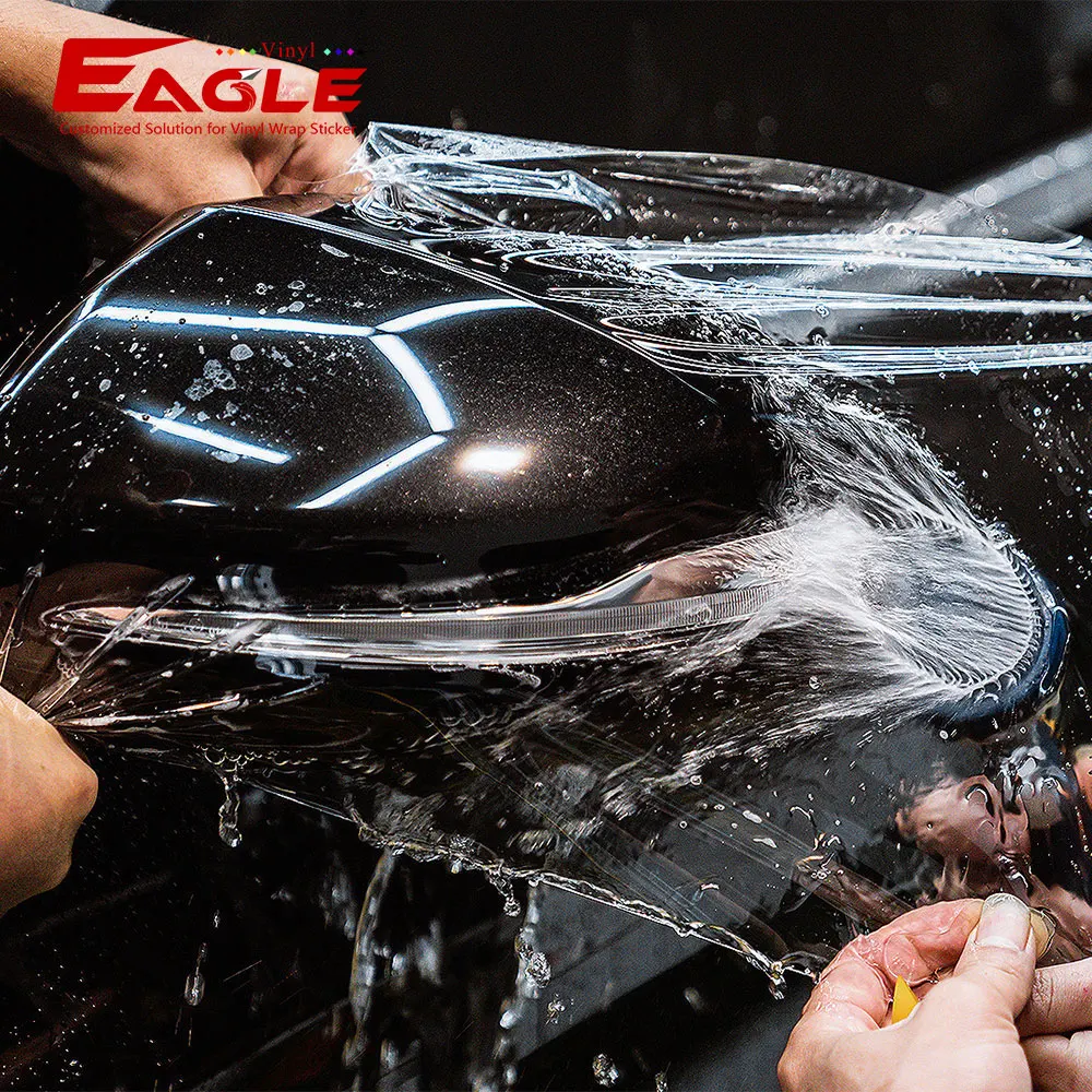 

Eagle Car Paint Protection Film Glossy Transparent TPU PPF With Coating Self Healing and Anti Yellowing TPU PPF